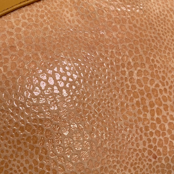 NWOT Leather & Snakeskin Shoulderbag perfect size - Picture 10 of 11